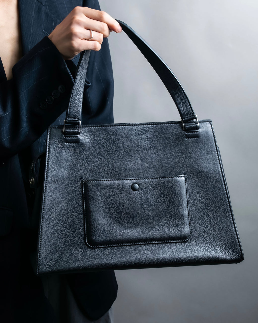 "CELINE" Edge medium one handle shoulder bag