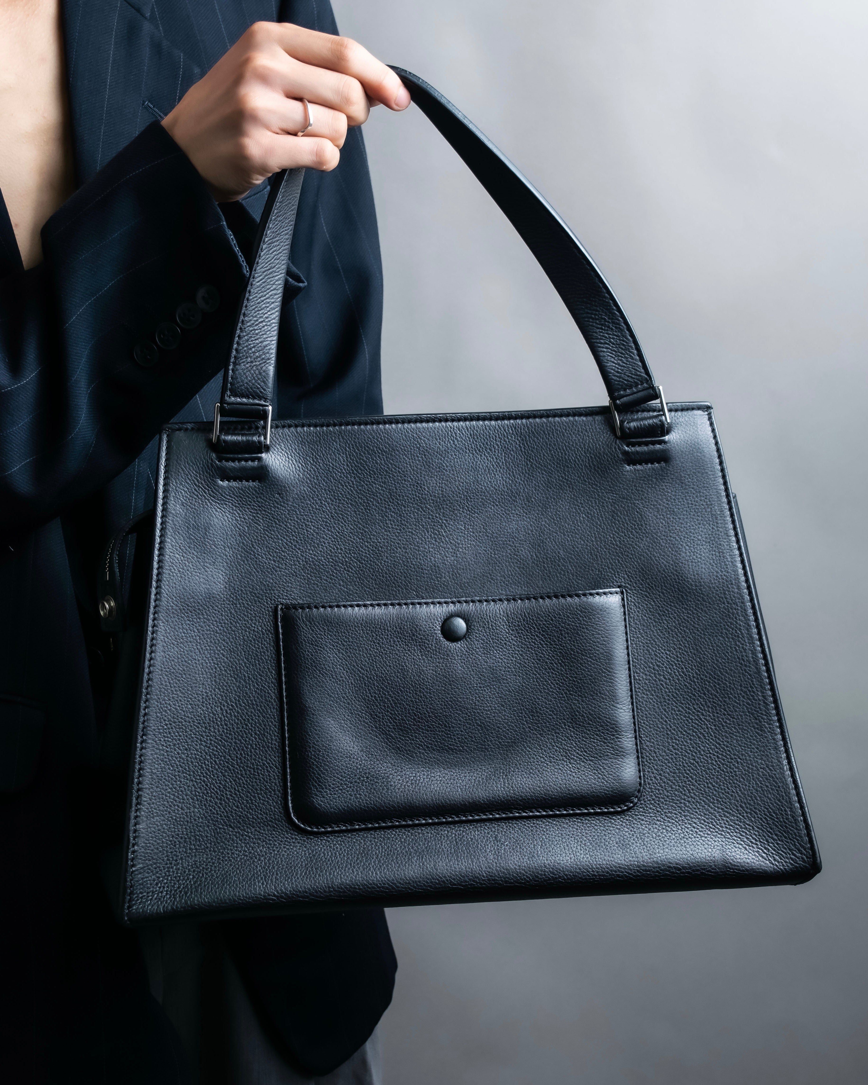 "CELINE" Edge medium one handle shoulder bag