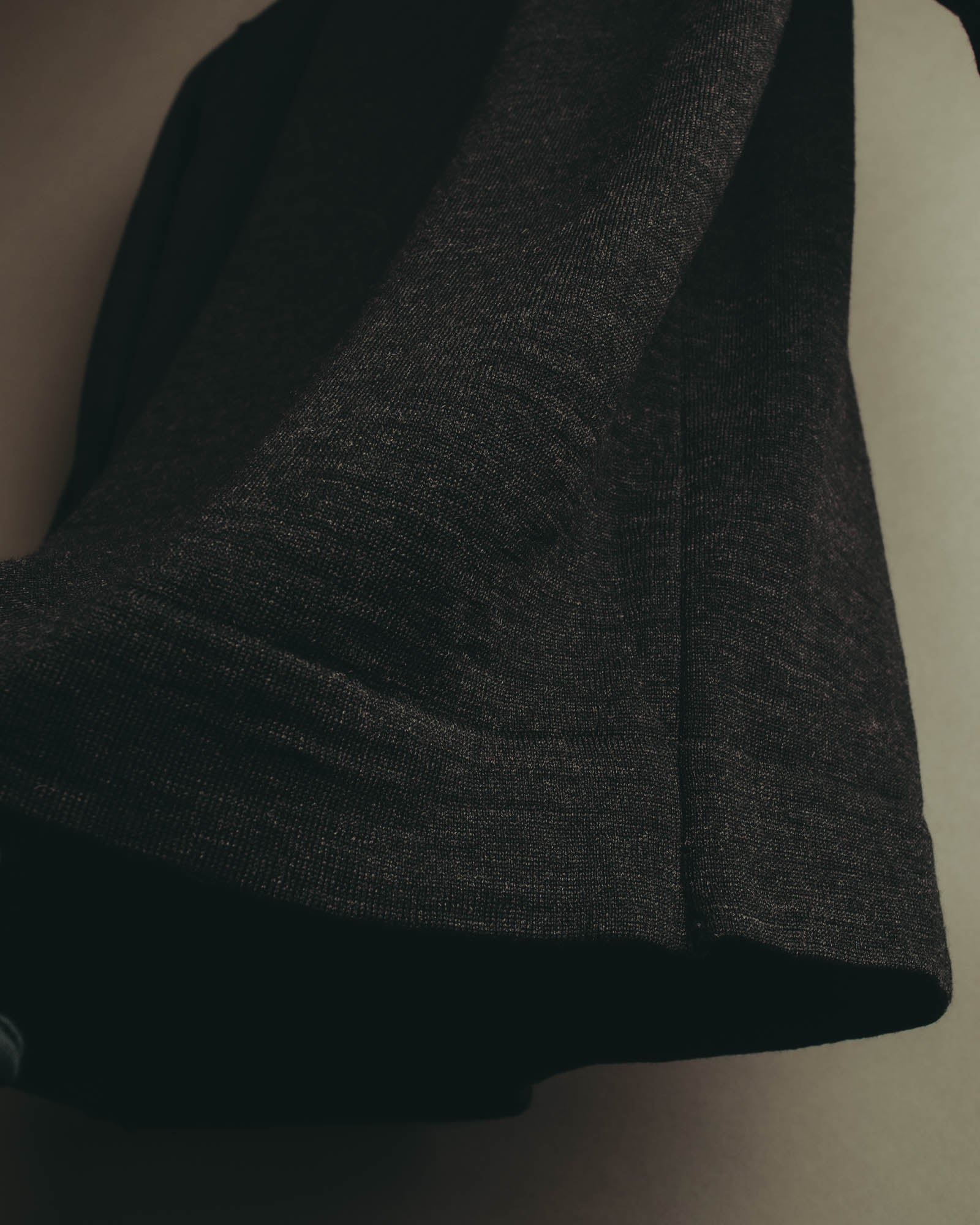"Margaret Howell" 90's-00's Soft wool short sleeve knit top
