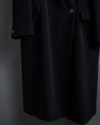 "Max Mara" 90's Asymmetrical front long chester coat