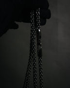 –SPECIAL– "VALENTINO GARAVANI" 2010’s Noir rockstud exotic patchwork chain bag