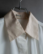 "HERMES" Margiela period collar change shirt