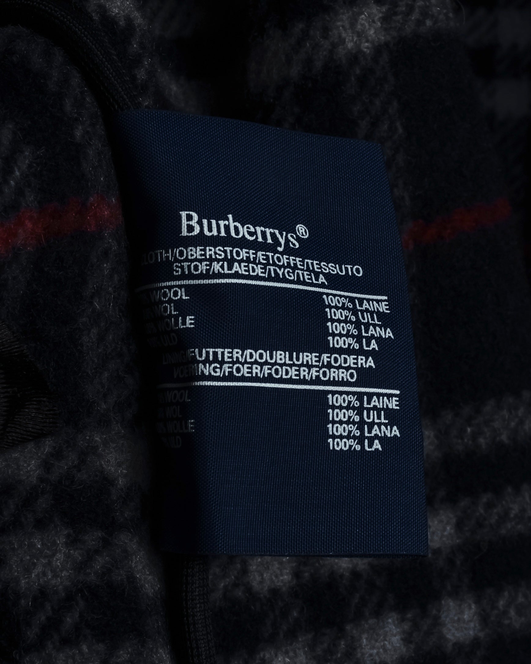 "BURBERRYS" 80-90's Classically tailored duffle coat
