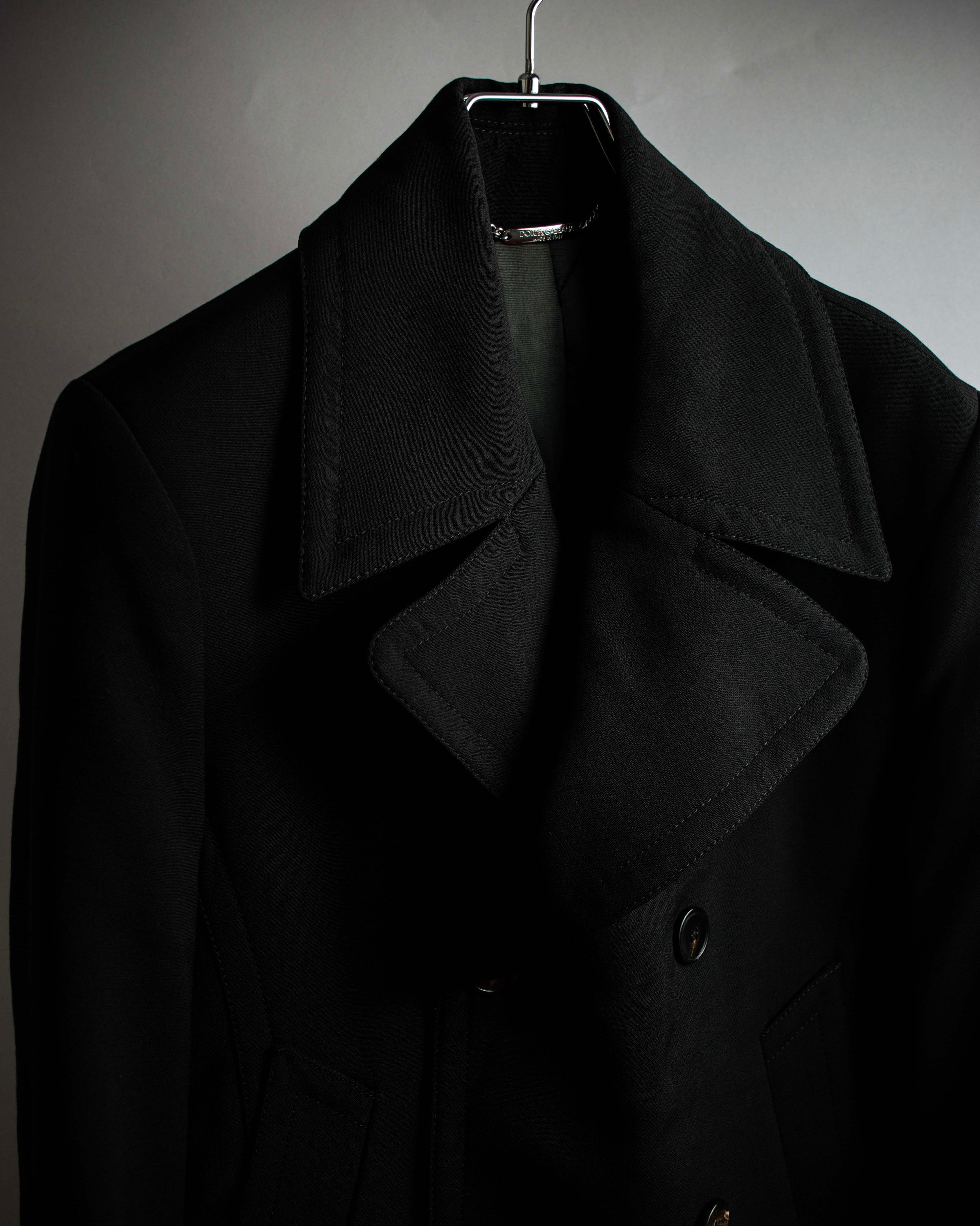 "Dolce & Gabbana" Navy originated Italian tailored pea coat