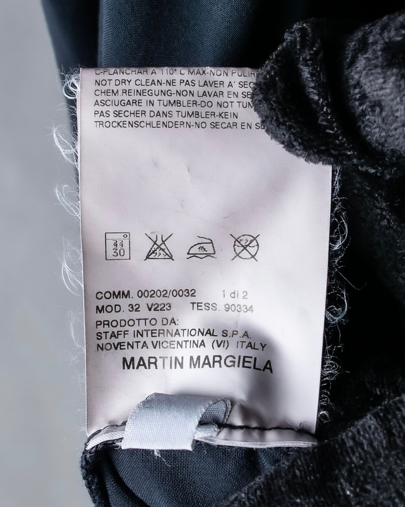 "Maison Martin Margiela" Beautiful draped navy 3-way dress