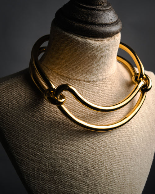 –SPECIAL– “BALENCIAGA” 18 After the season Sculptural industrial tube choker