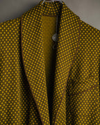 -MOOD Vintage Collections- 80’s Geometric pattern knit gown coat