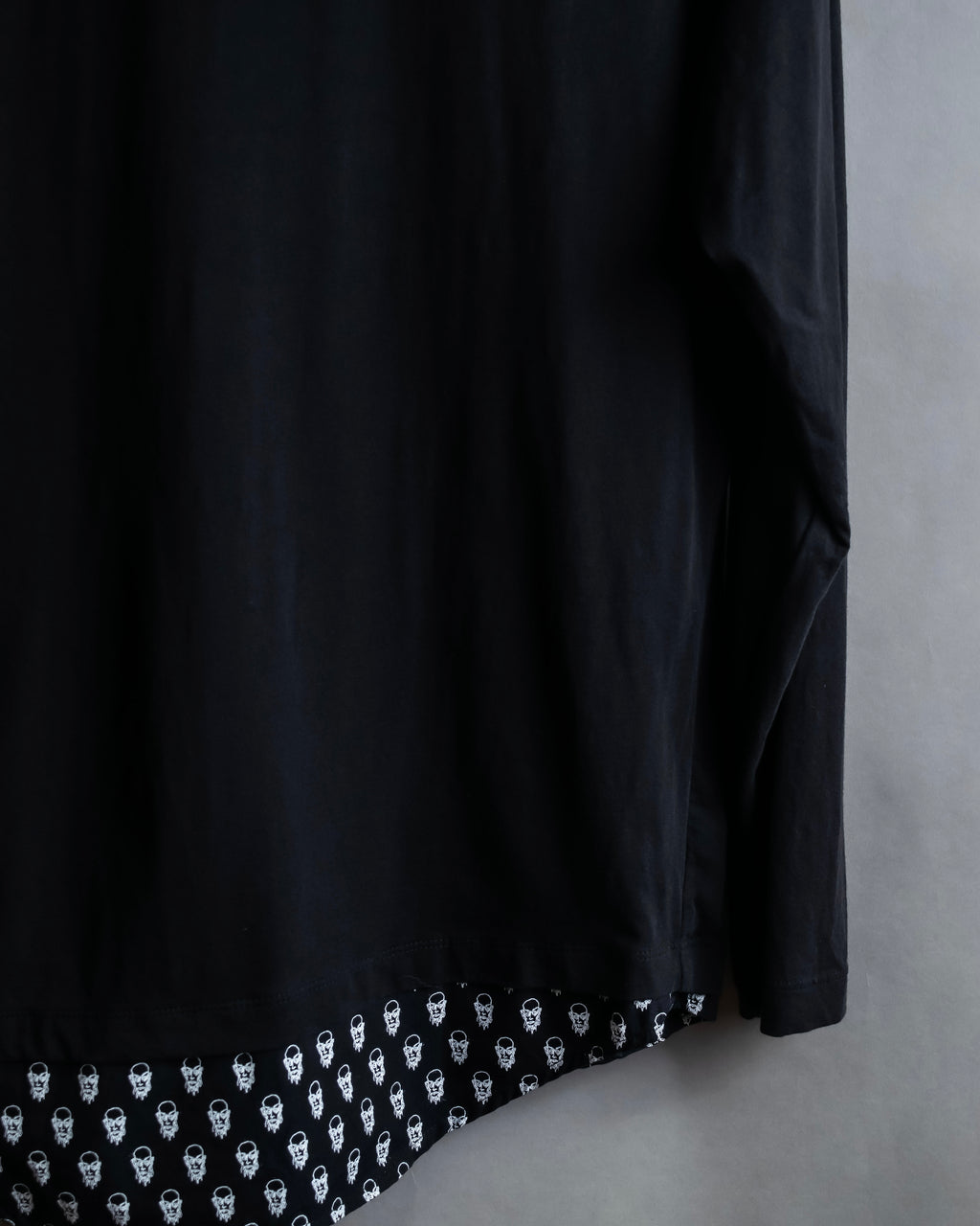 "John Galliano" Tie motif trompe l'oeil design pullover