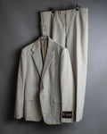 "GUCCI" 21SS Label attached single 2B tailored jacket setup