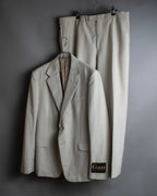 "GUCCI" 21SS Label attached single 2B tailored jacket setup