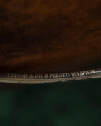 "Tiffany&Co" Elsa Peretti teardrop silver bangle