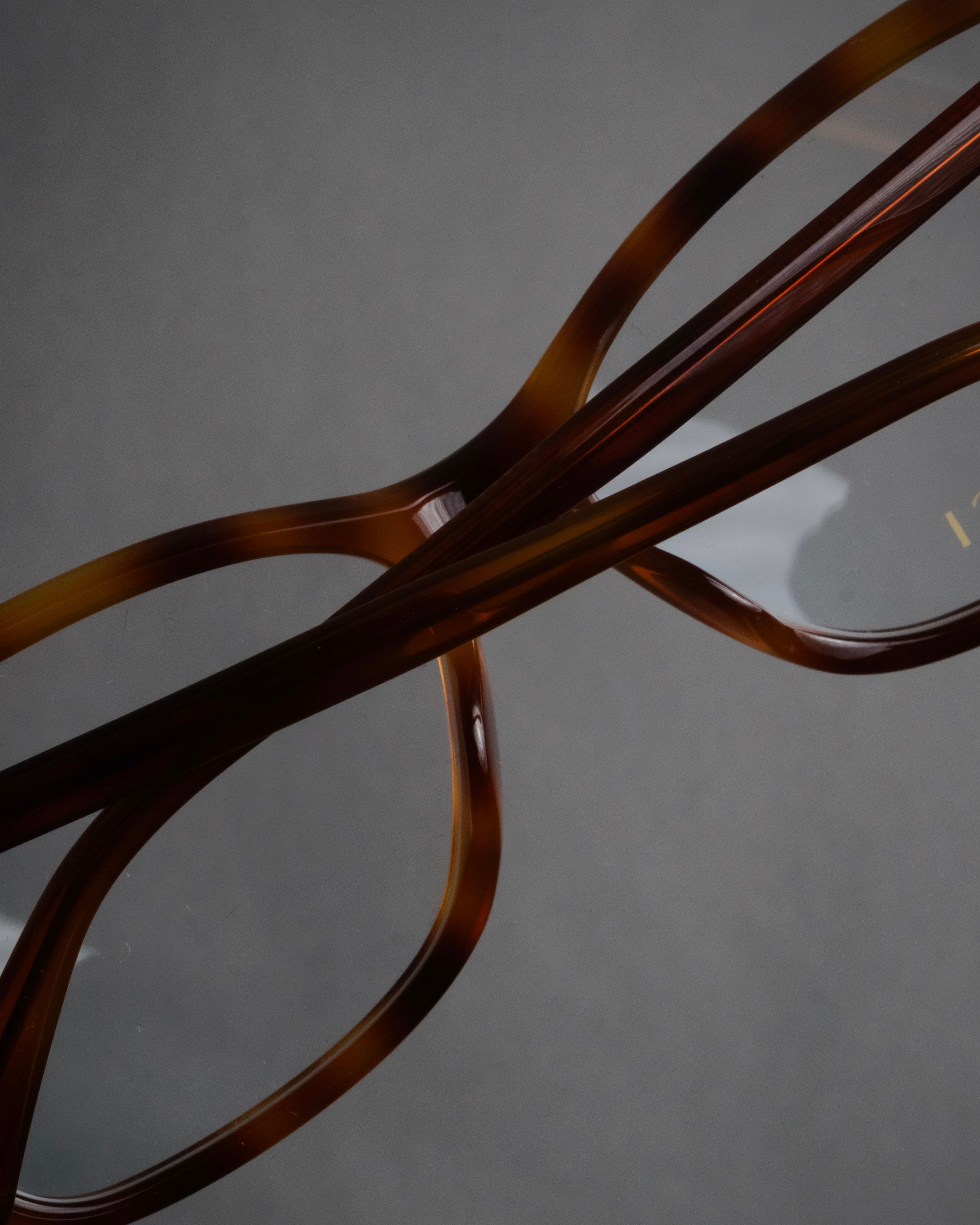 “GUCCI” 2017-2022 Bee motif havana eyeglasses