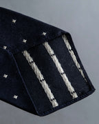 "COMME des GARCONS
 HOMME" Square diamond pattern sample necktie