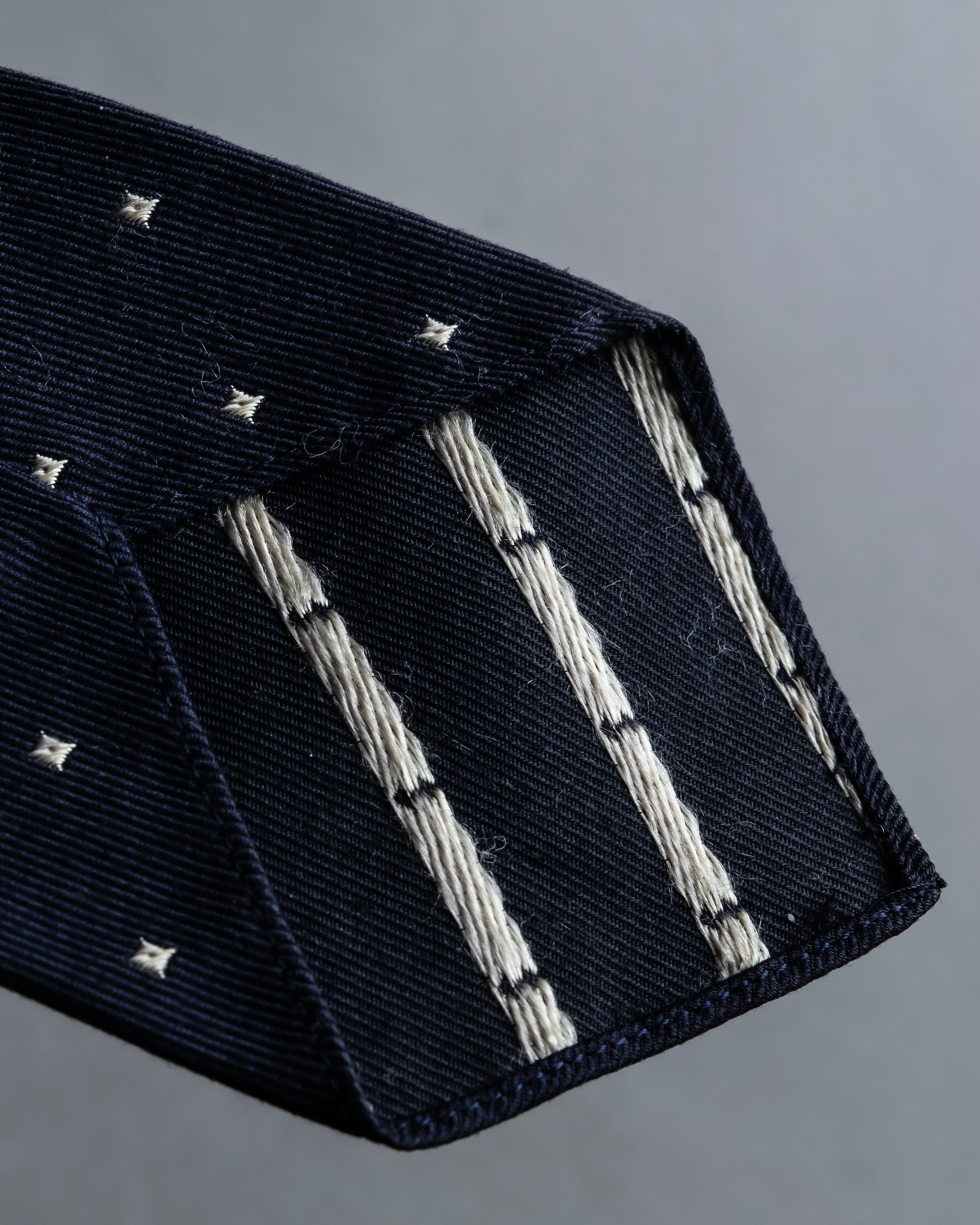 "COMME des GARCONS
 HOMME" Square diamond pattern sample necktie