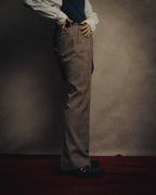 -MOOD MILLÉSIMES- “FARAH” 70’s-80’s plaid slacks with coin pocket