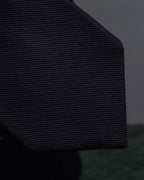 "GUCCI" Michele period tiger embroidery silk necktie