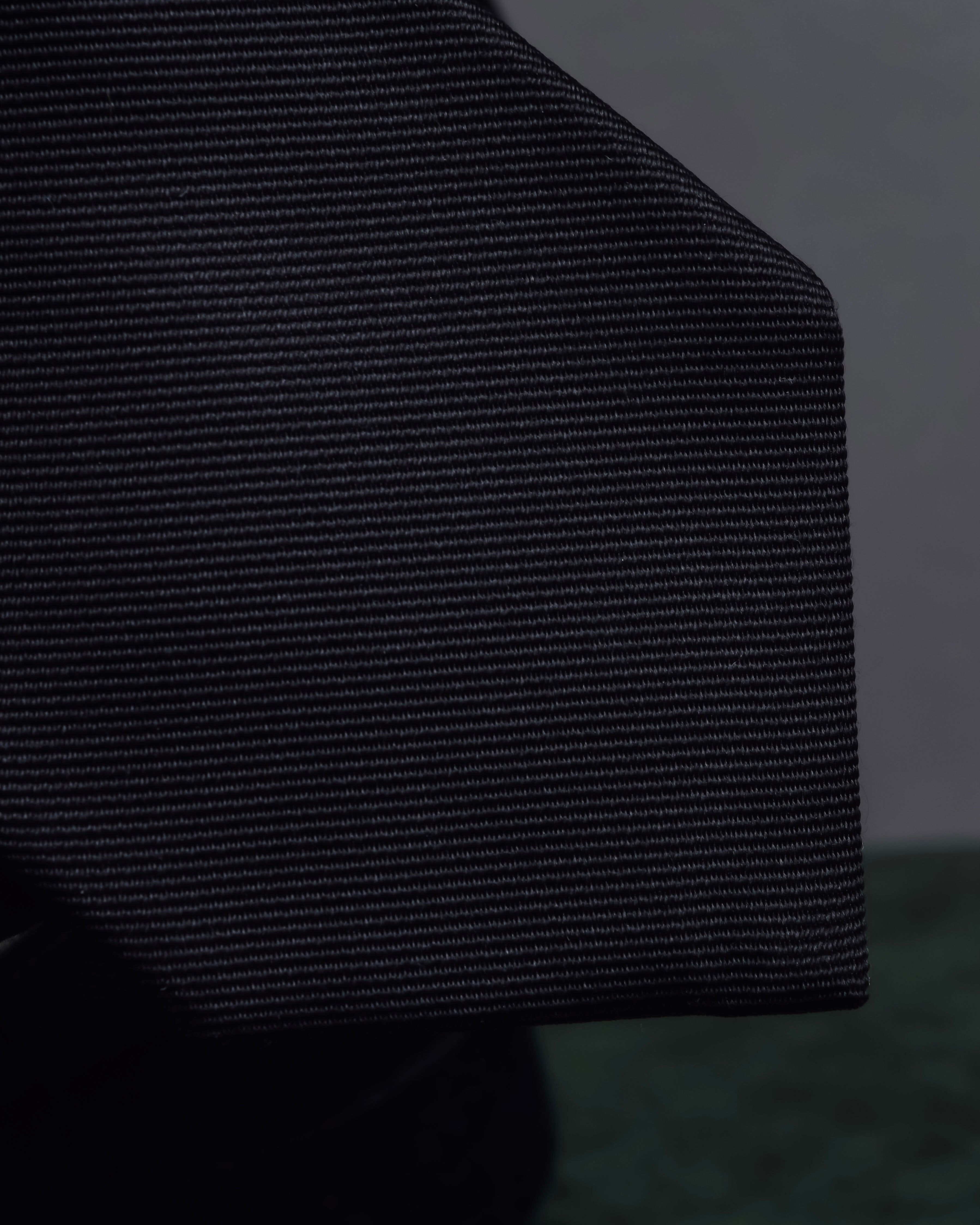 "GUCCI" Michele period tiger embroidery silk necktie