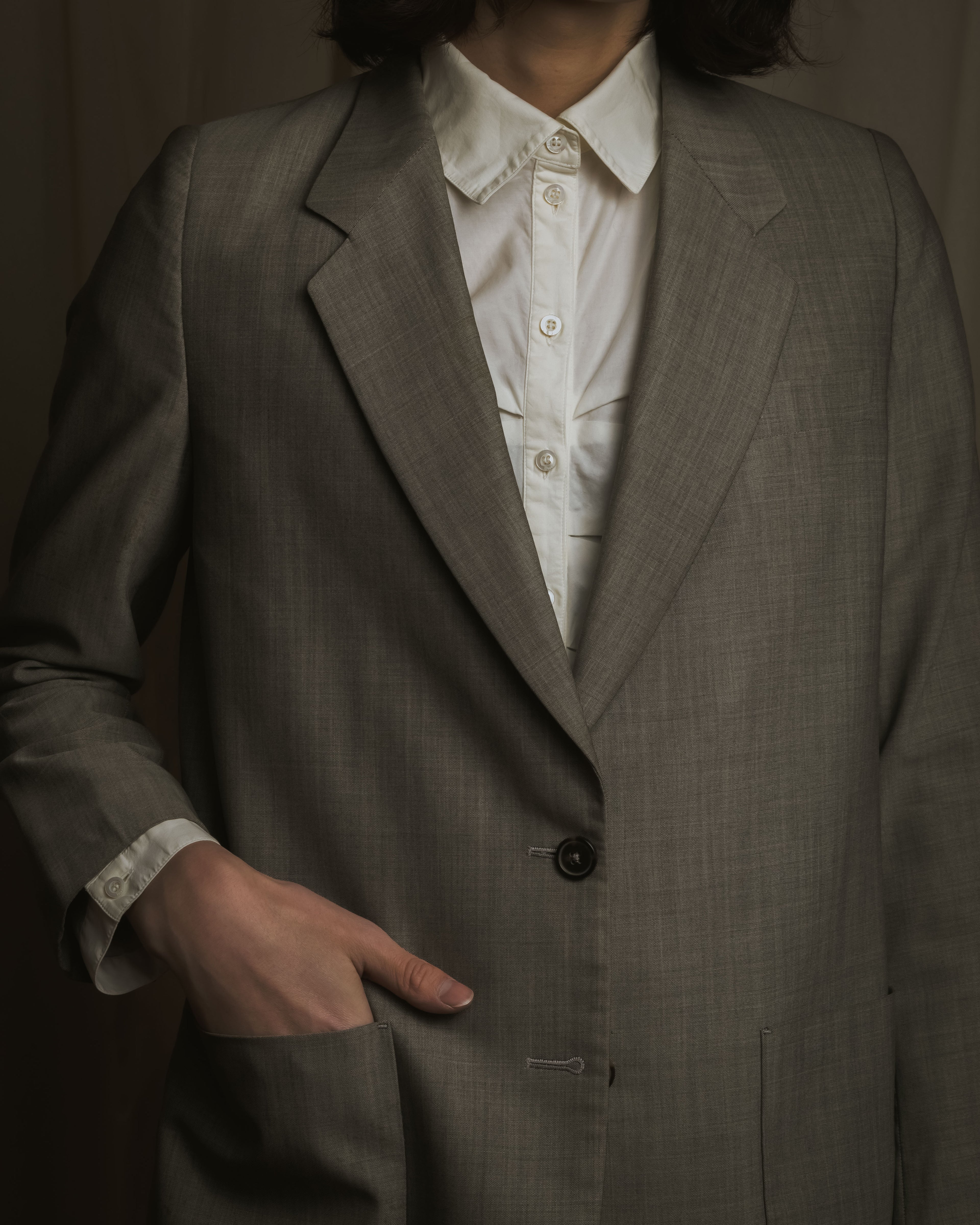 "Maison Martin Margiela" 2012SS deconstructed sartorial blazer