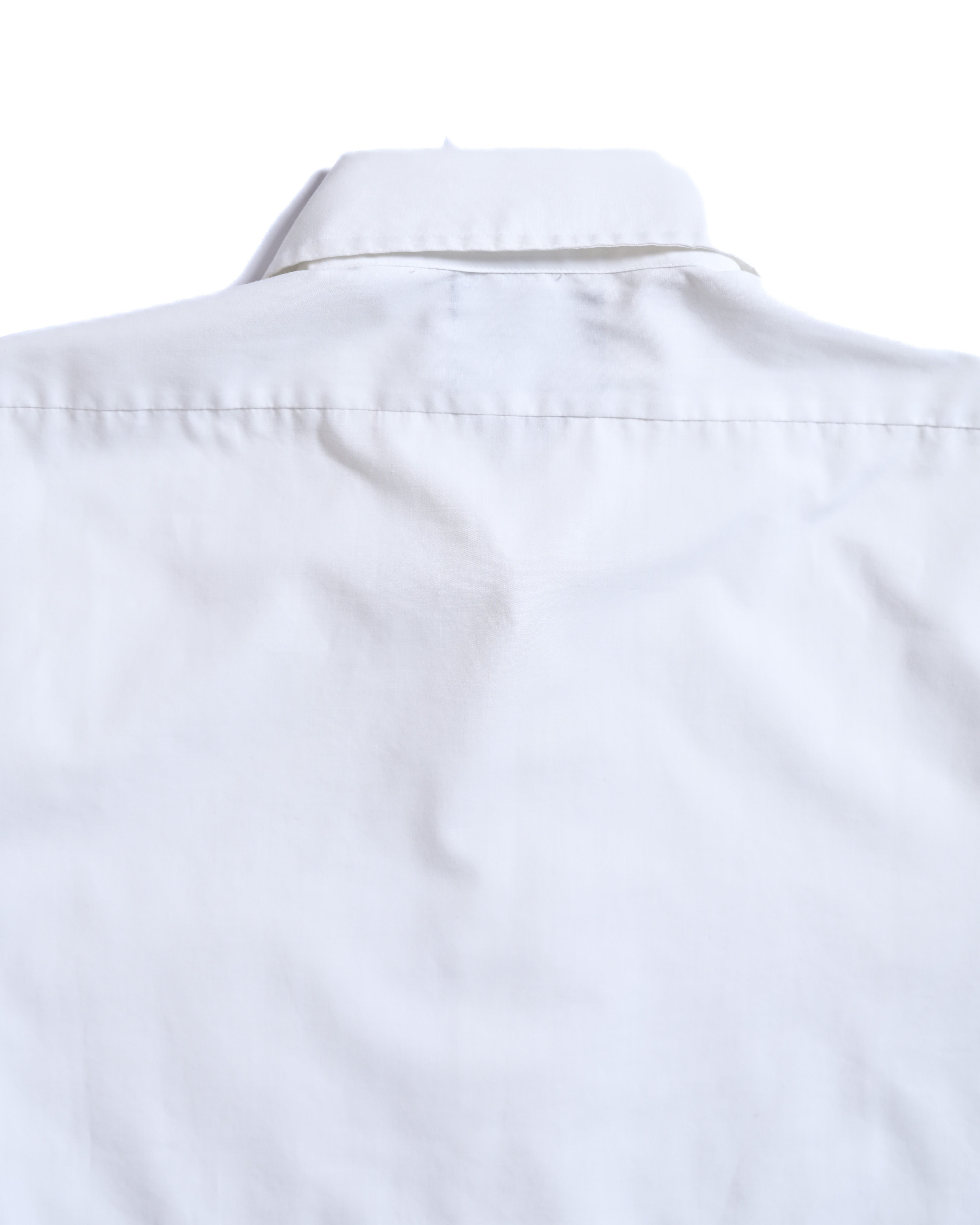 VINTAGE/ Pointed Collar White Shirt