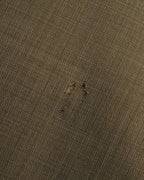 -SPECIAL- "HERMÈS" 90's-00's Wool silk tailored asymmetrical setup suit