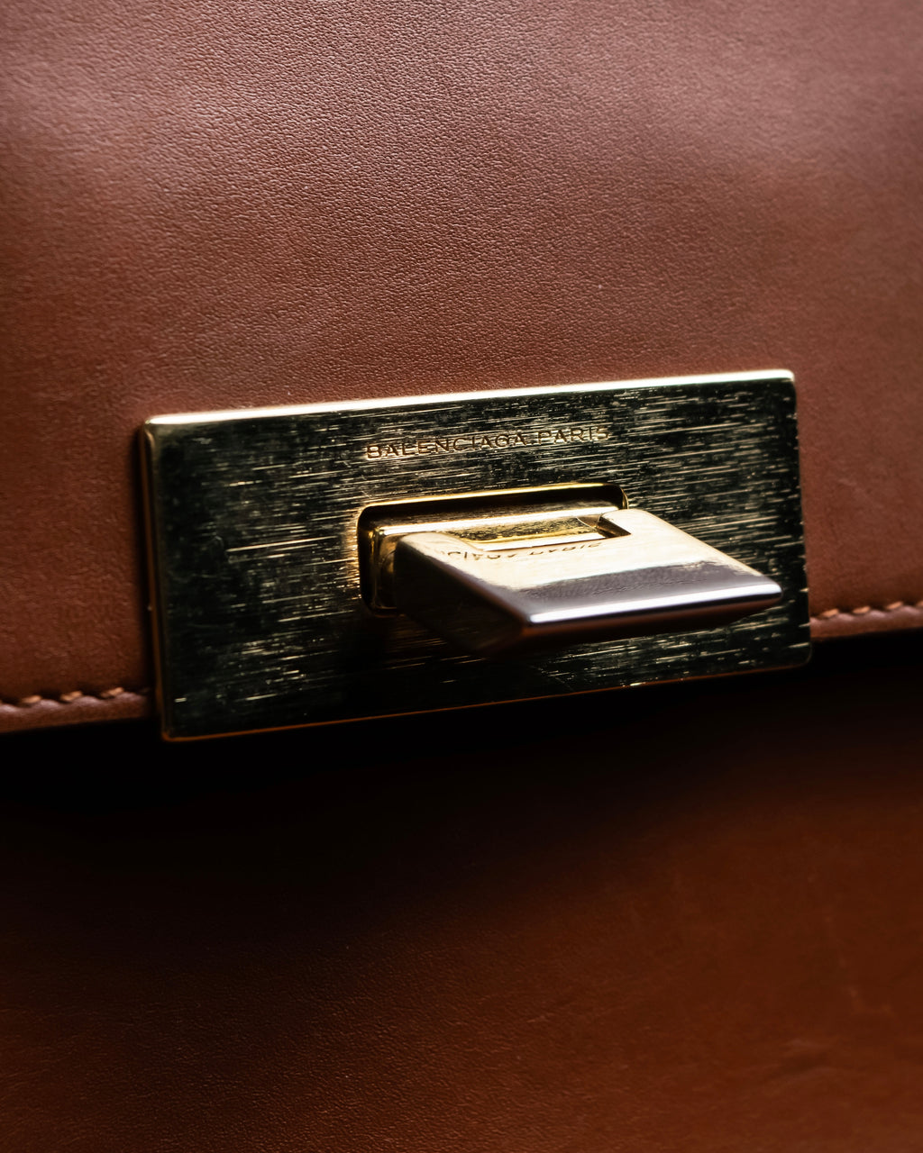 “BALENCIAGA” Le Dix 2 way hand bag