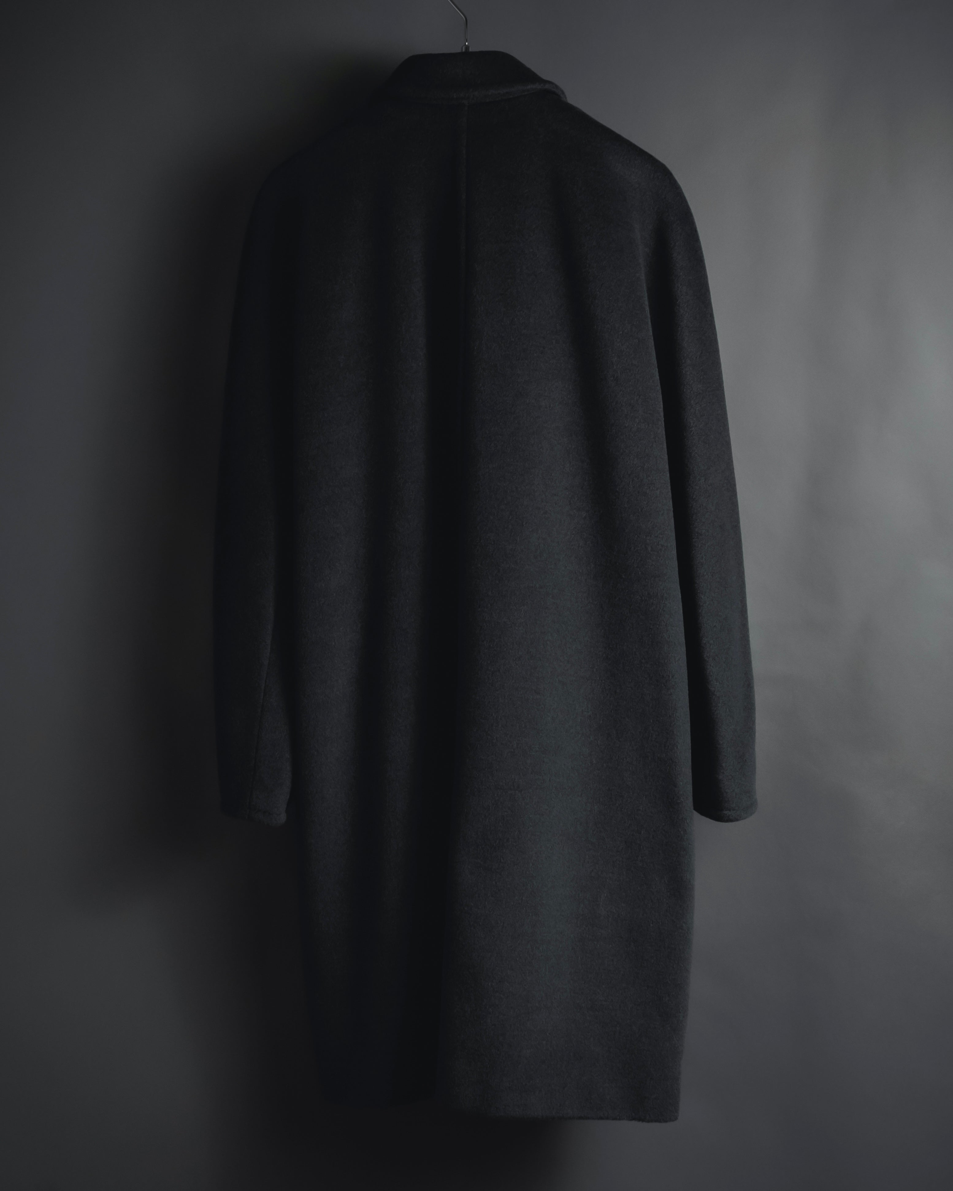 "MARINA RINALDI" Double-breasted minimal over coat