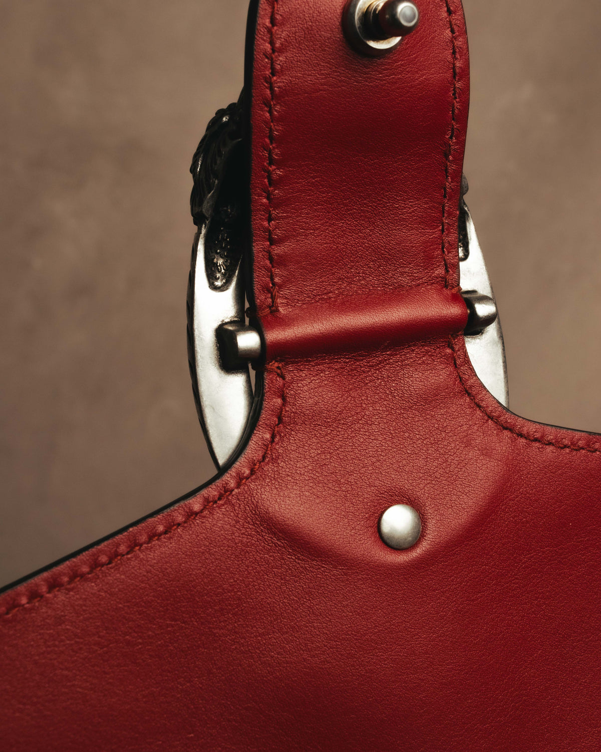 -SPECIAL- "GUCCI" 2010's-20's Collectible gucci garden embellished leather dionysus chain shoulder bag