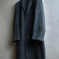 "GIANERANCO FERRE" Angora wool blend long chester coat