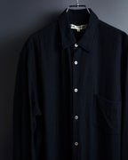 "COMME des GARCONS" 94AW Straight silhouette wool shirt dress