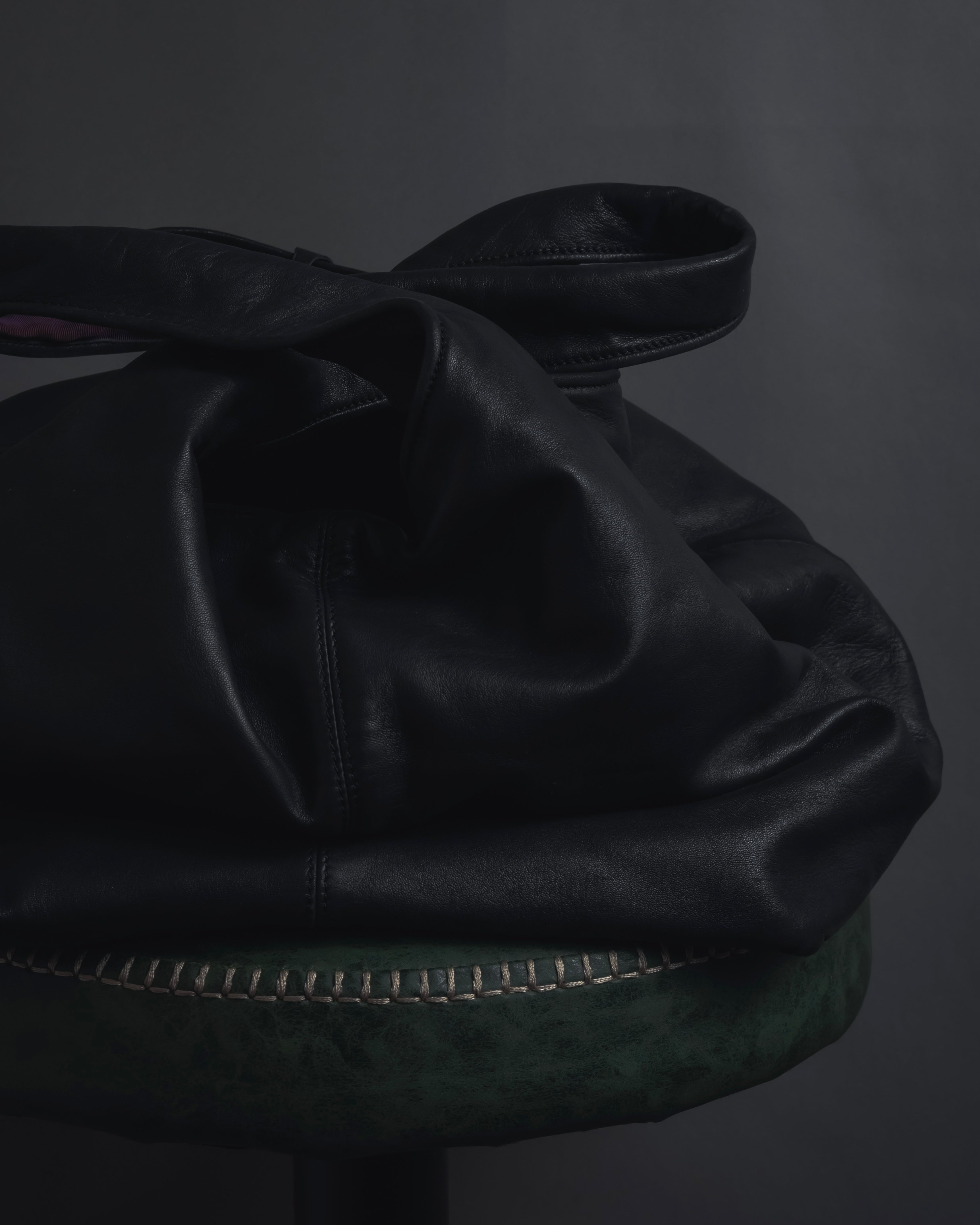 -SPECIAL- “LOEWE” Calle oversized padlock leather bag