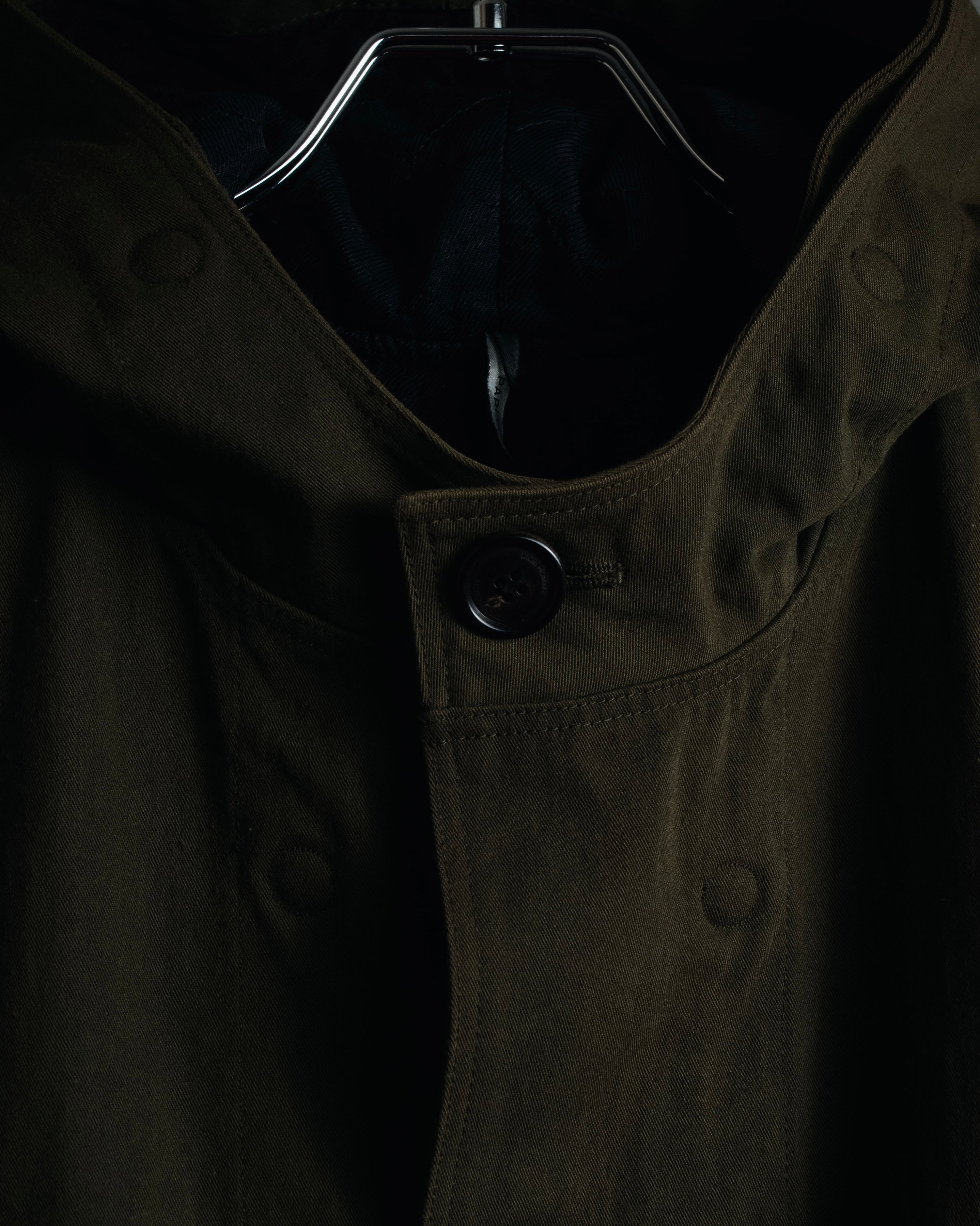 "Dior" 22AW Kim Jones design military detail hooded coat