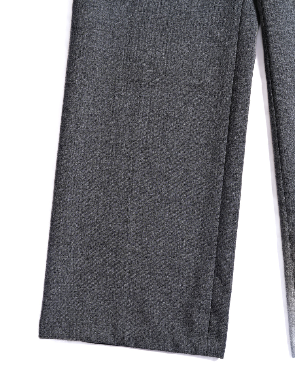 LOEWE by Jonathan Anderson/ High Waisted Beautiful Straight Silhouette Trousers Gray
