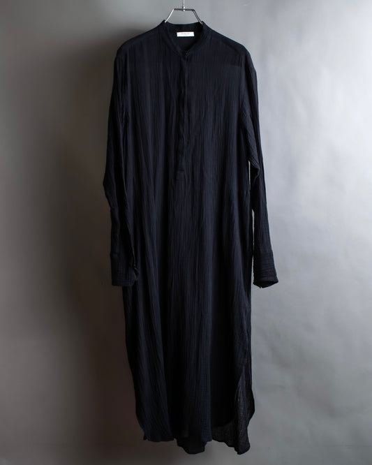 "SUNDAY ATELIER" Washed maxi length pullover dress