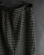 "Valentino Garavani" Houndstooth pattern lace velvet design set up