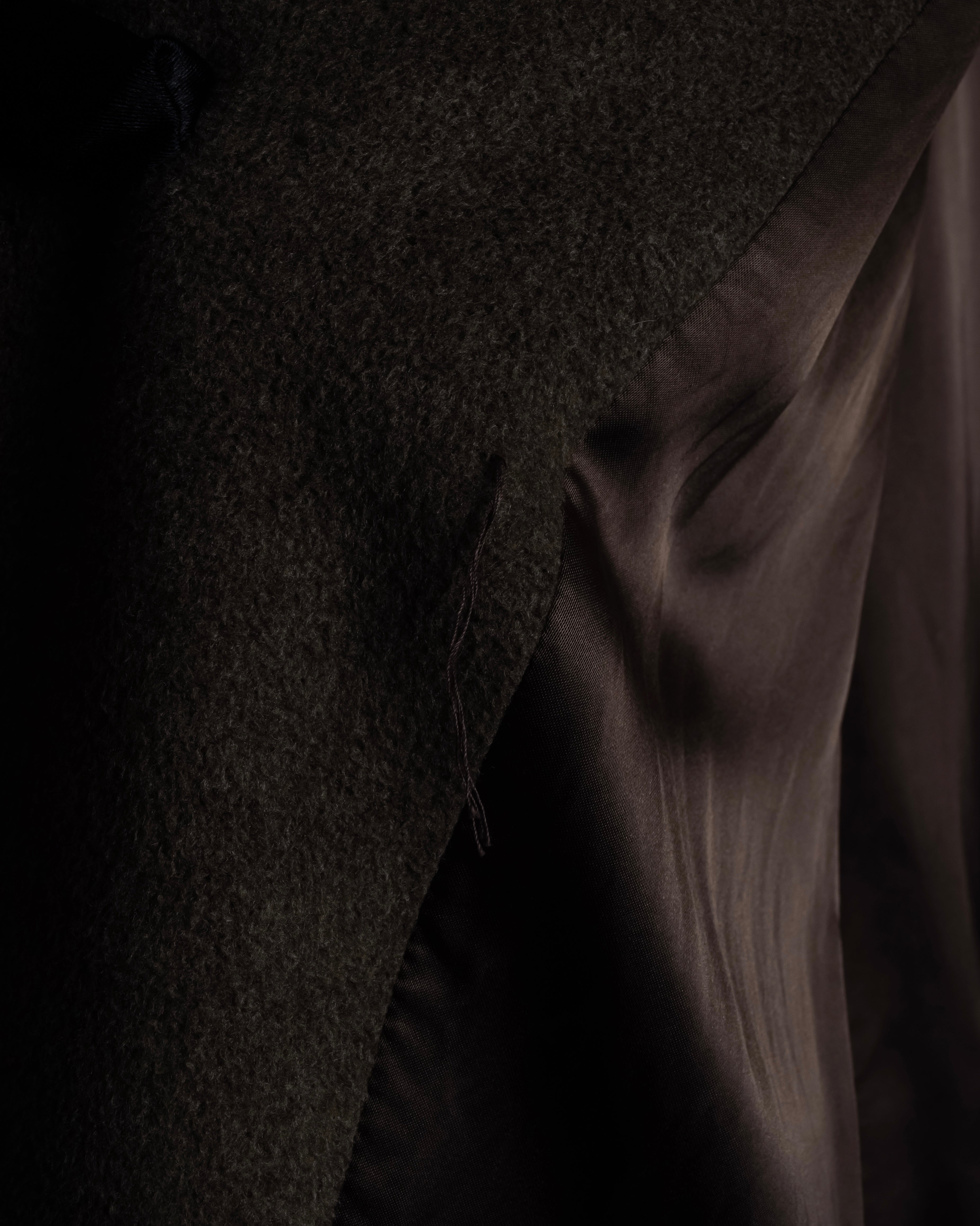 -SPECIAL- “GUCCI × ZAMASPORT” 1989–1994 Double Breasted Long Coat