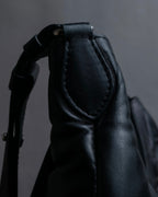 "MAISON MARGIELA" Glam Slam black one shoulder bag
