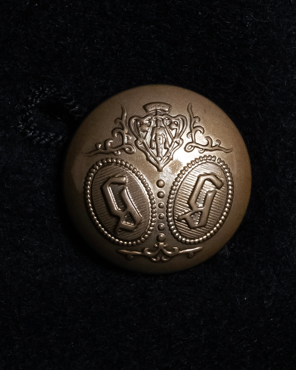 -SPECIAL- "GUCCI" 13'year-14'year Horse riding outfit motif velvet collar jacket