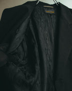 “COMME des GARCONS” 90’s black tailored long coat