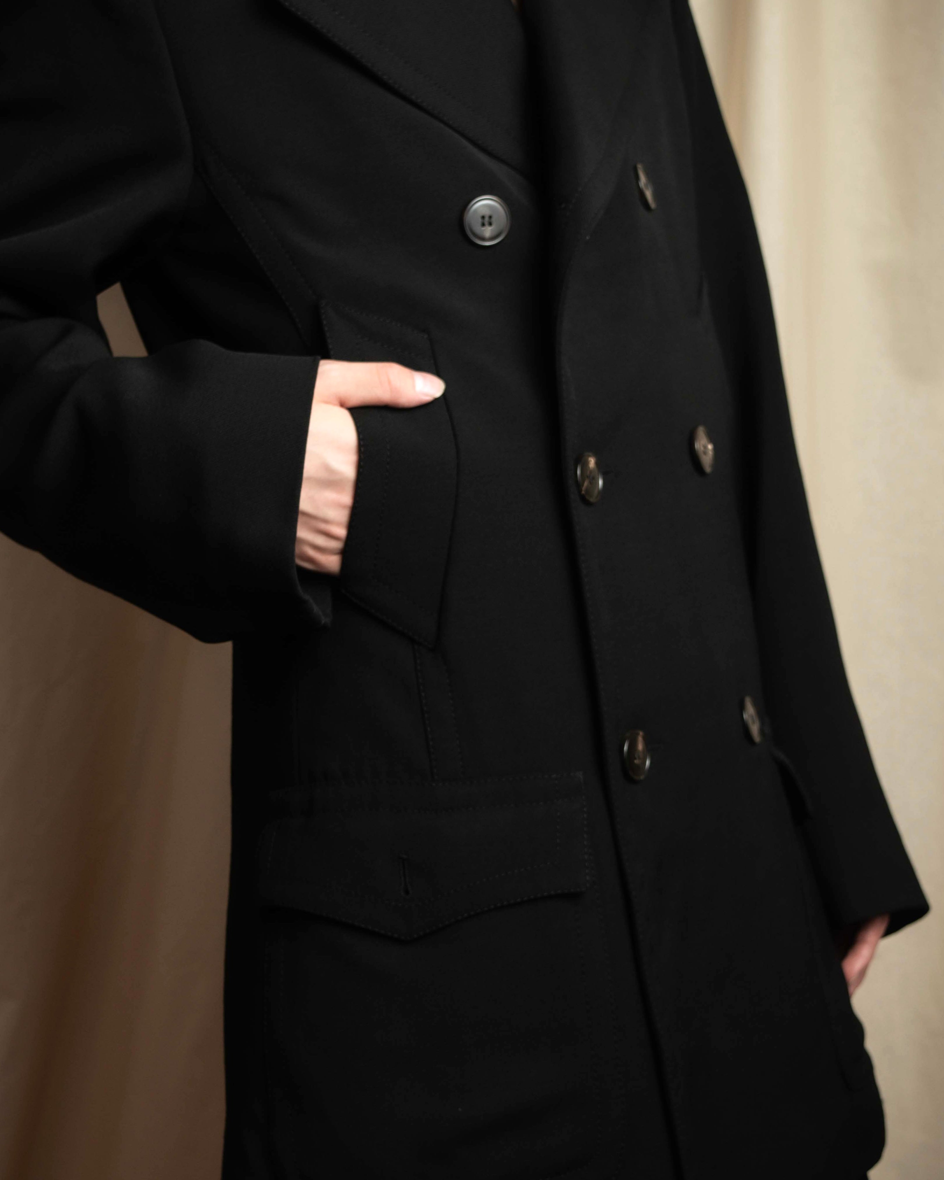 "Dolce & Gabbana" Navy originated Italian tailored pea coat