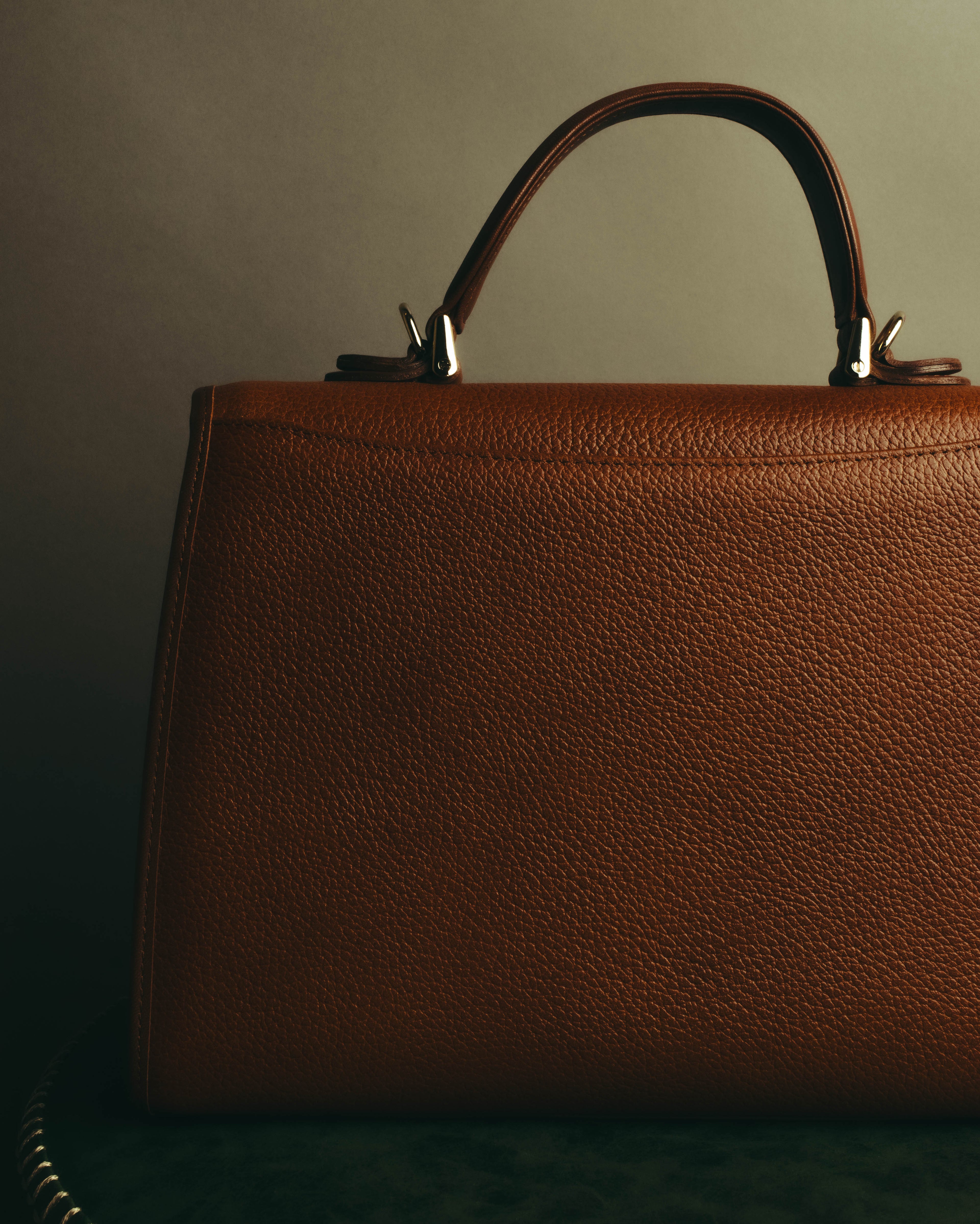 "Burberrys" 80's-90's Structured top handle handbag