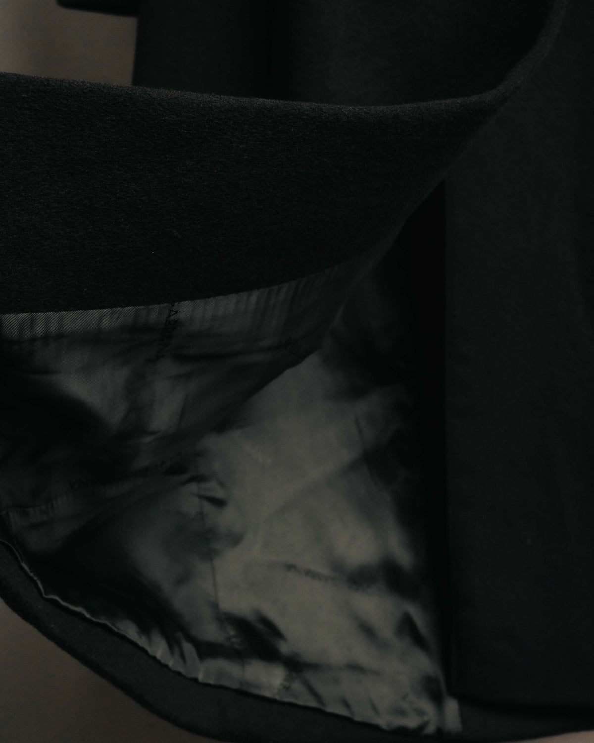 "DOLCE & GABBANA" 00's-10's Cashmere blend chesterfield coat