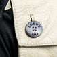 "LOEWE" 100% real leather off white color double zipper mid length coat