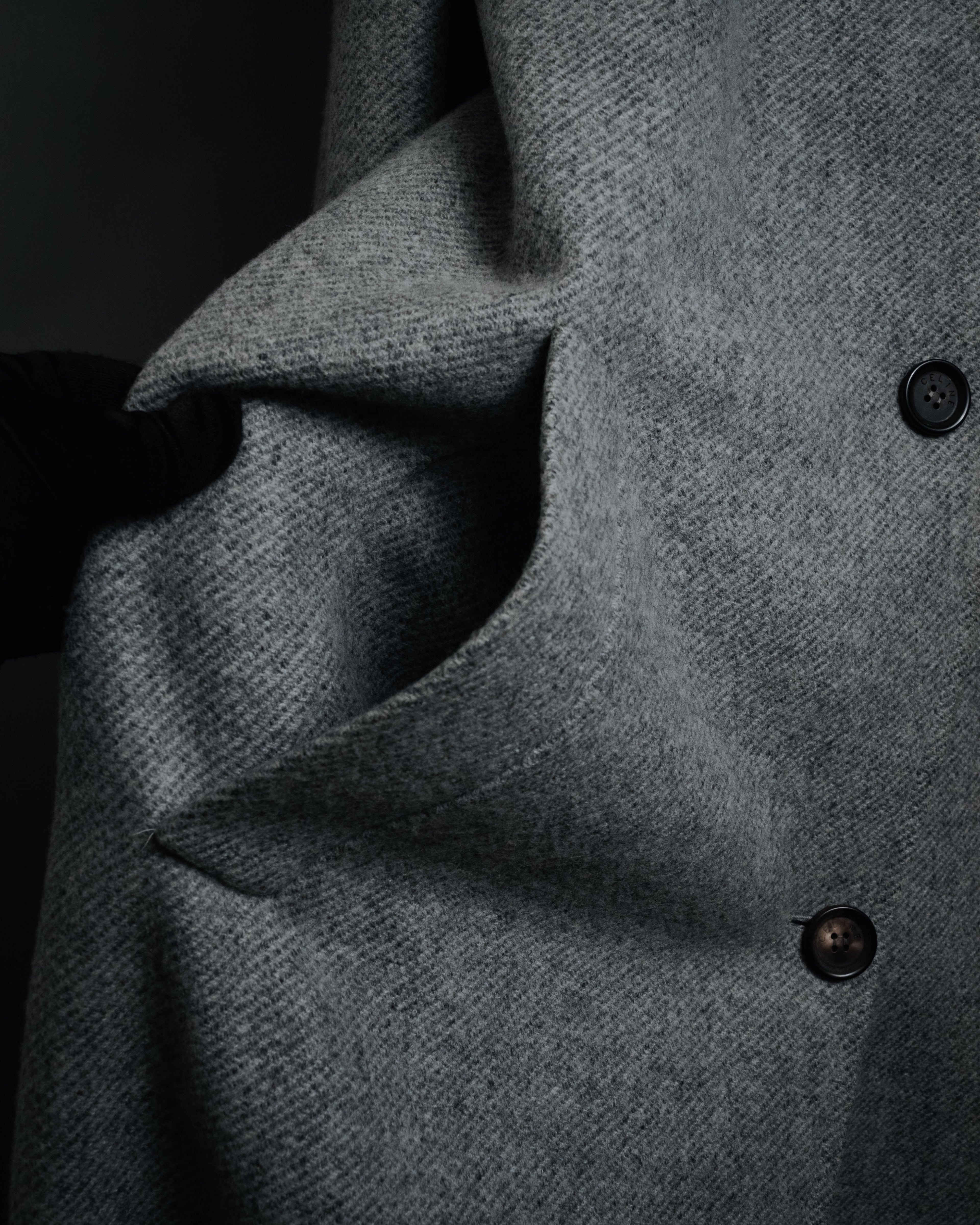 “CELINE” 2012-2016 Minimal raglan long coat