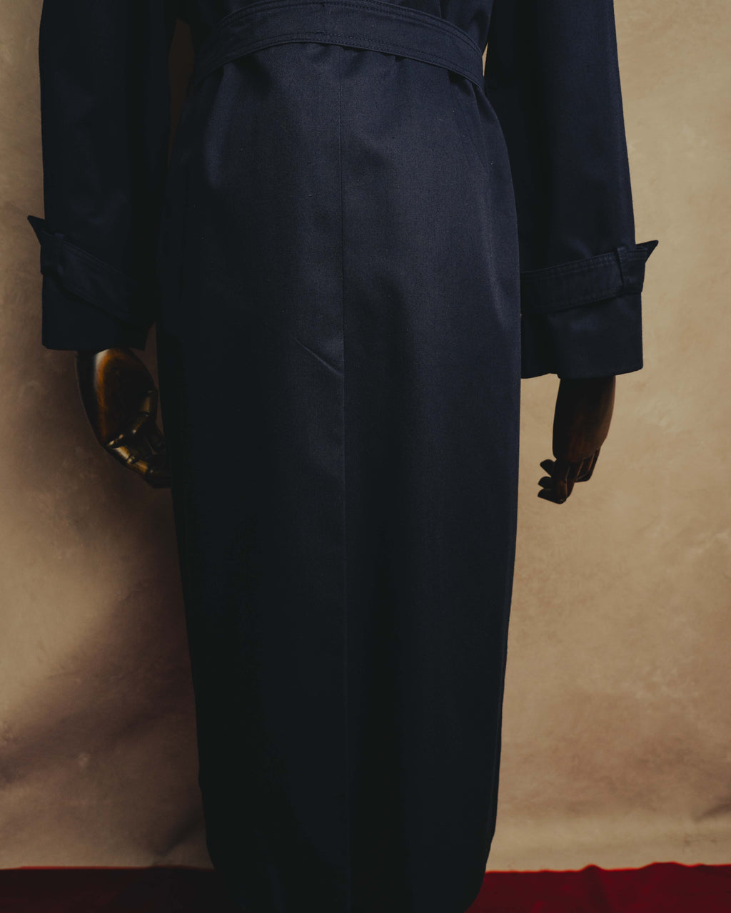 "CELINE" 70's-90's Classic belted trench coat