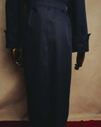 "CELINE" 70's-90's Classic belted trench coat