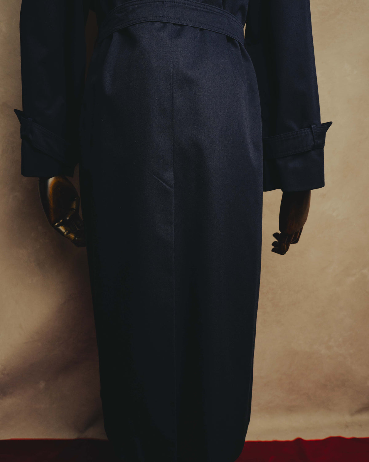 "CELINE" 70's-90's Classic belted trench coat