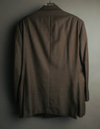 "BURBERRY LONDON" 00's-10's Classic striped double-breasted wool suit