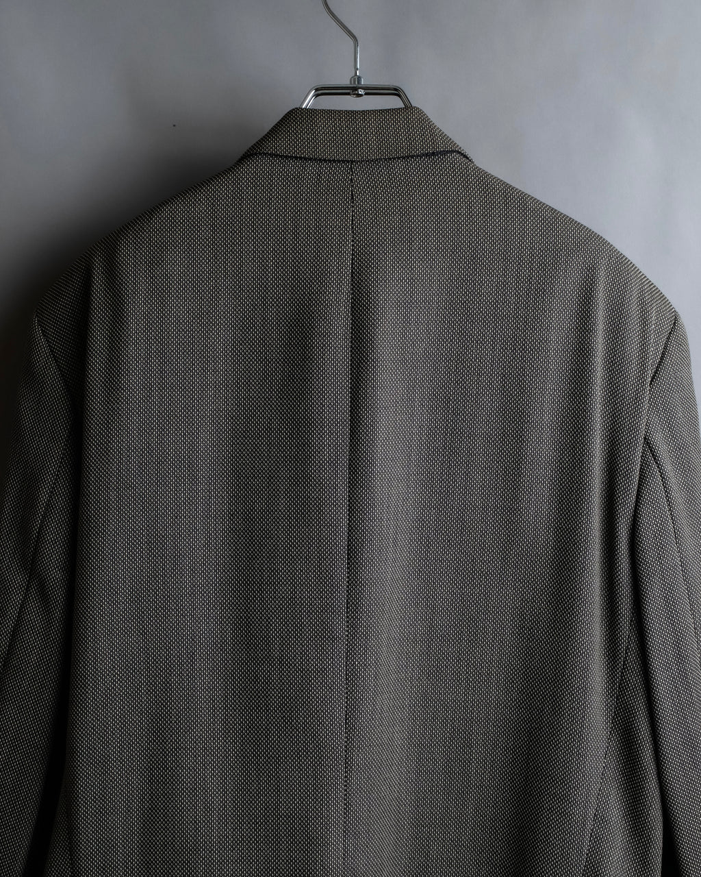 "HUGO BOSS" Woven pattern oversized 3 button tailored jacket