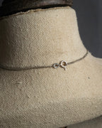 "Tiffany & Co." Silver 925 ribbon motif necklace