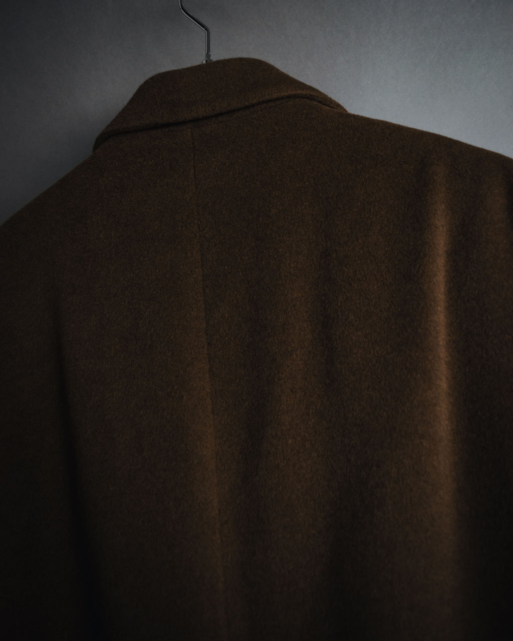 –SPECIAL– "LOEWE" 90’s cashgora blend tailored overcoat